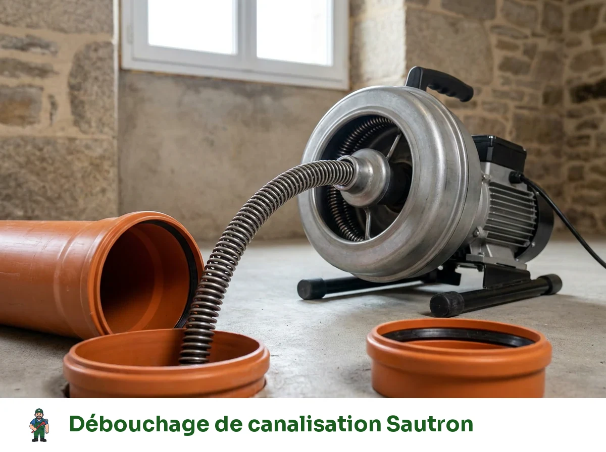 Débouchage de canalisation à Sautron