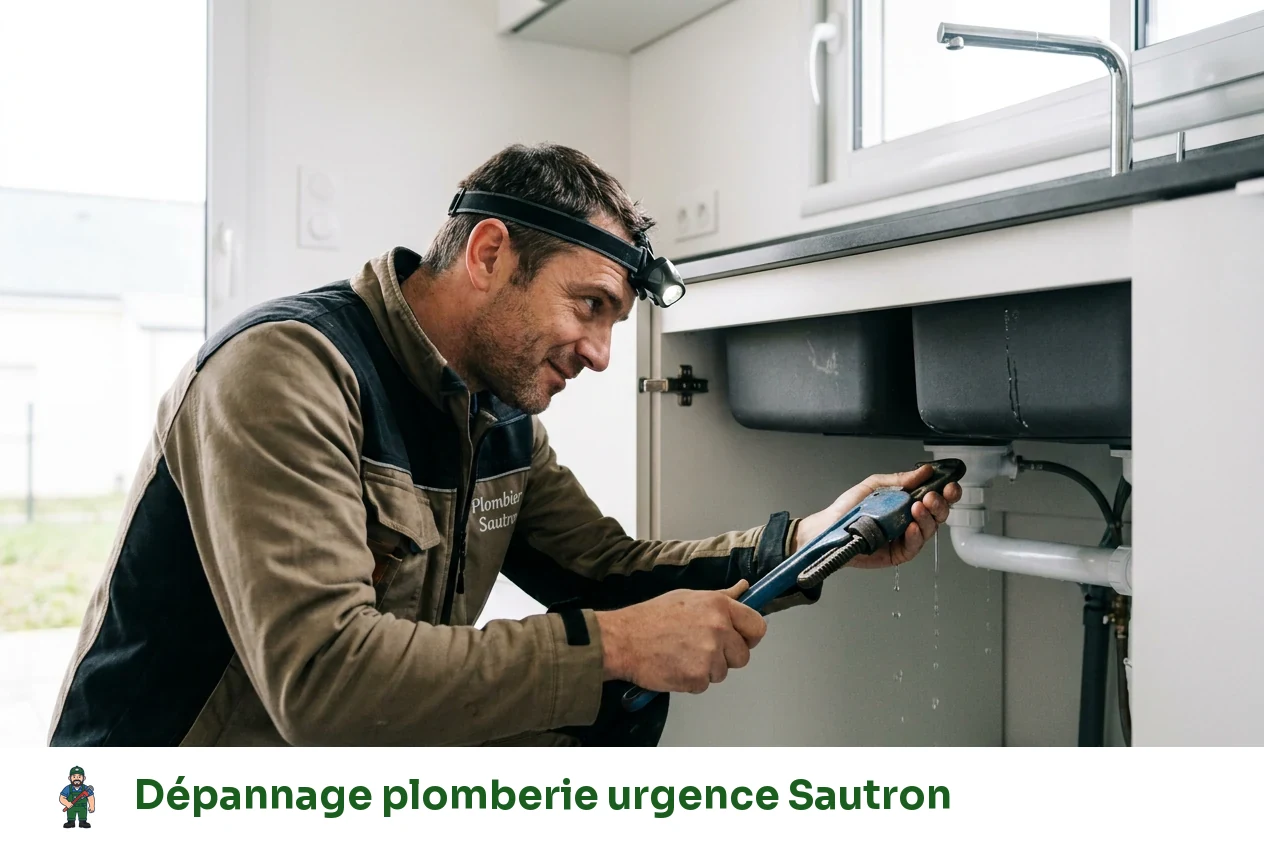 Dépannage plomberie urgence à Sautron