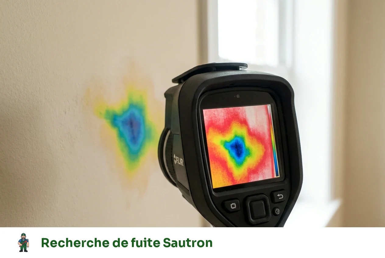 Recherche de fuite à Sautron