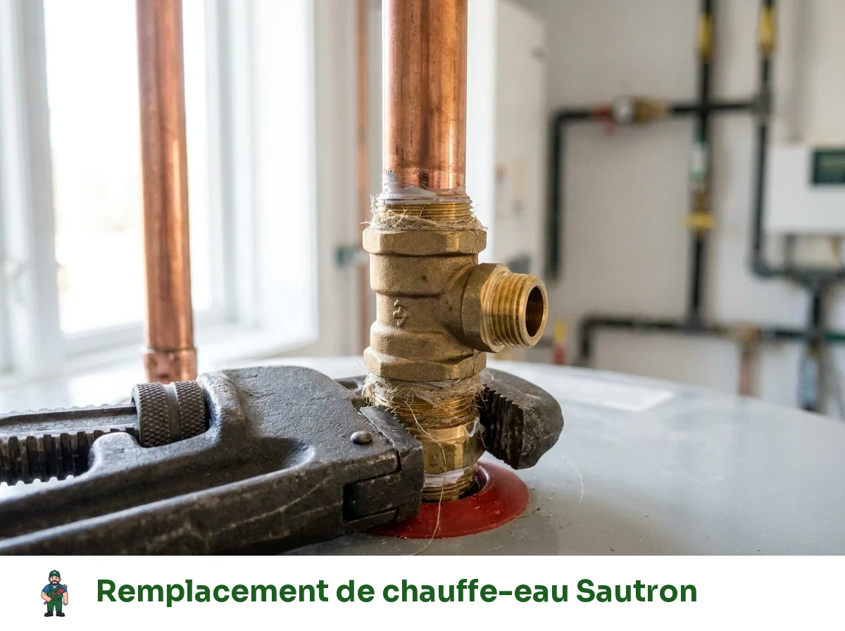 Remplacement de chauffe-eau à Sautron