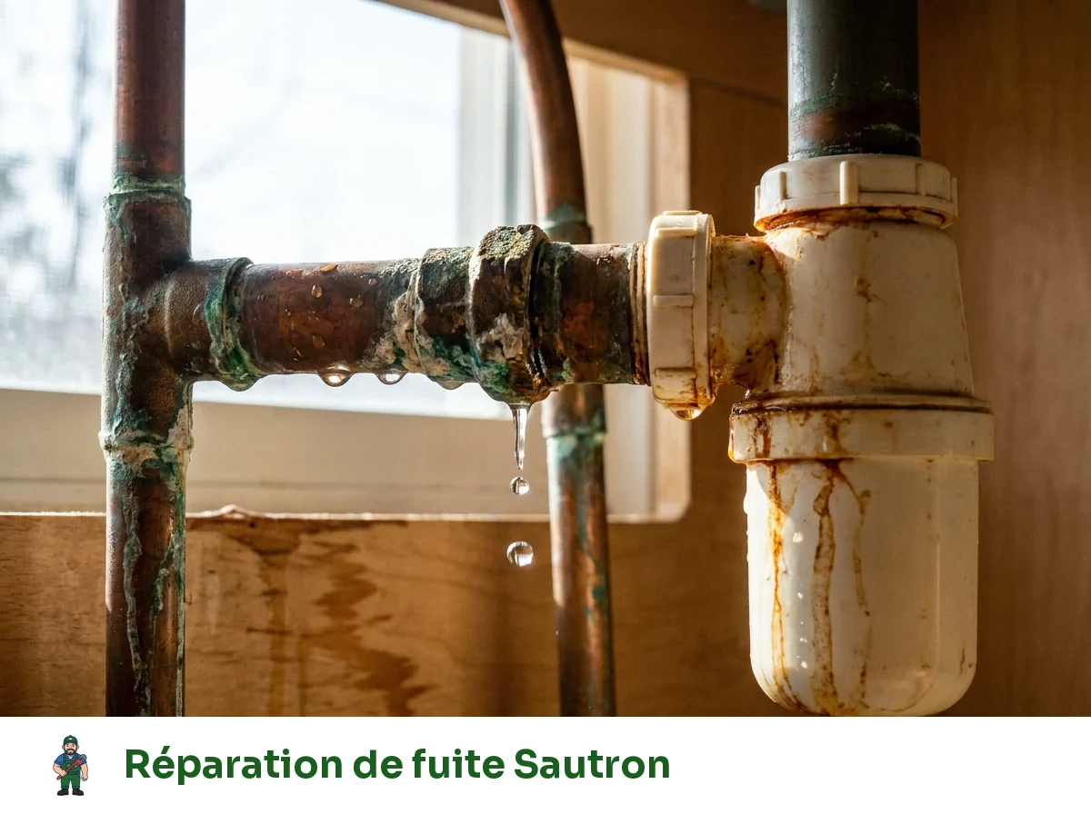 Réparation de fuite à Sautron